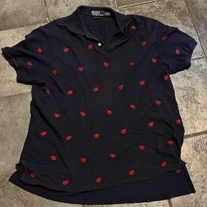 Ralph Lauren rate red lobster style polo shirt🐎🦞😍🐎🦞😍